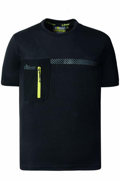T-Shirt "CHRISTAL" - Farbe: Black-Carbon