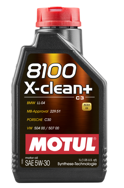 Motul 8100 X-clean+ - 5W-30 - 1 Liter